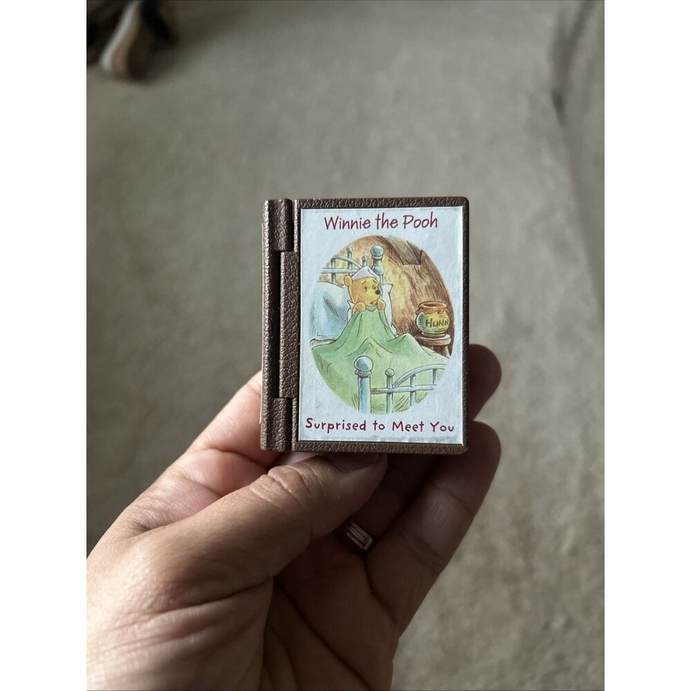 Hallmark Keepsake Winnie The Pooh Book Ornament ***Missing Stand***